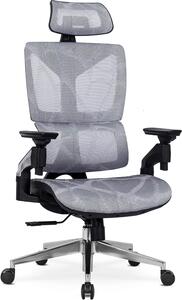 Kancelářská židle Matana (šedá). Akce -20%