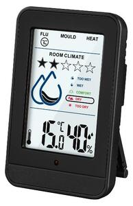 Livarno® Bezdrátová meteostanice s funkcí výstrahy (černá) (100396562002)