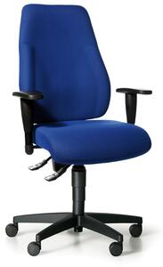 Kancelářská židle EXETER LADY s područkami, modrá