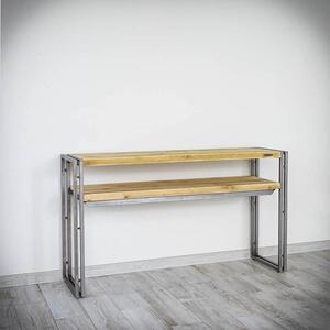 Konzole / psací stůl Steel Wood