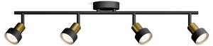 Philips Conduit 8720169299931 stropní lampa GU10 černá, zlatá