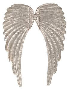Zlatá antik nástěnná dekorace andělská křídla Angel Wings - 43*1*55 cm