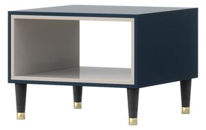 Konferenční stolek INCLUDO, 60x55x40, modrá/bílá