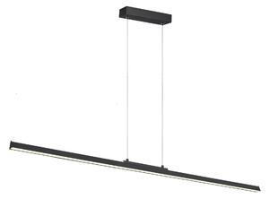 Mantra 8960 Lineal, černé lineární závěsné svítidlo se svícení nahoru/dolů LED 54W 3000K, délka 151cm
