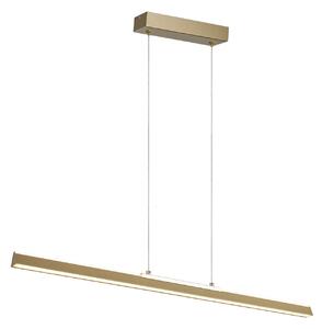 Mantra 8958 Lineal, zlaté lineární závěsné svítidlo se svícení nahoru/dolů LED 36W 3000K, délka 91cm