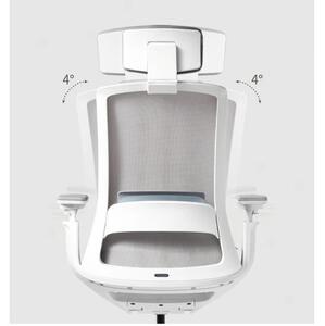 Kancelářská ergonomická židle ROLY BLACK - síťovina Černá