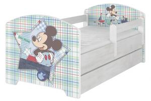 Dětská postel Disney s šuplíkem , 160 x 80 cm, Mickey Mouse