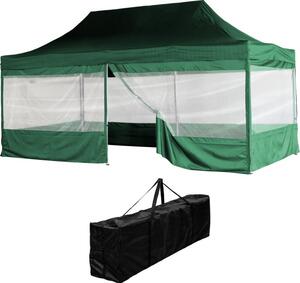 INSTENT PRO 58619 Zahradní párty stan 3 x 6 - nůžkový - zelený