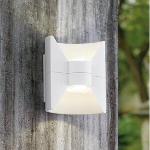 Eglo 93367 -LED Venkovní nástěnné svítidlo REDONDO Bílá 2xLED-SMD/2,5W/230V IP44