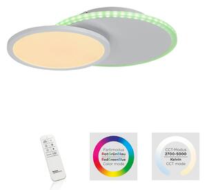 LED stropní svítidlo Arenda kulaté RGB/CCT otáčecí