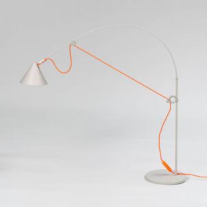 Midgard AYNO S stolní lampa šedá/oranžová 4 000K