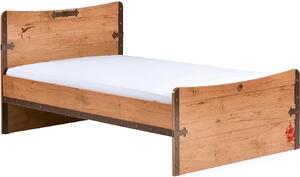 Studentská postel Jack 120x200cm - dub lancelot
