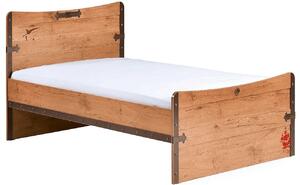 Dětská postel Jack 100x200cm se zásuvkou - dub lancelot