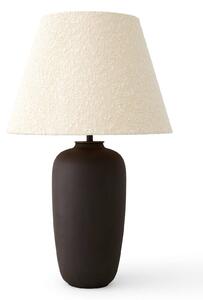 Audo Torso LED stolní lampa, hnědá/bílá, 57 cm