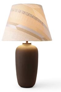 Audo Torso LED stolní lampa, hnědá/krémová, 57 cm