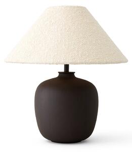 Audo Torso LED stolní lampa, hnědá/bílá, 37cm