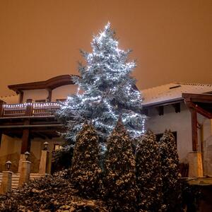 VOLTRONIC® 59739 Vánoční LED osvětlení 40 m - studená bílá 400 LED + ovladač