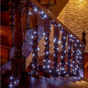 VOLTRONIC® 59739 Vánoční LED osvětlení 40 m - studená bílá 400 LED + ovladač