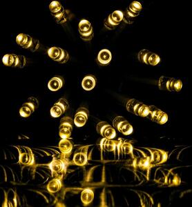 VOLTRONIC® 59579 Vánoční LED osvětlení 10 m - teple bílá 100 LED BATERIE