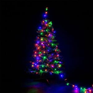 VOLTRONIC® 67678 Vánoční LED osvětlení - 5 m, 50 LED, barevné, na baterie