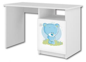BabyBoo Psací stůl - Medvídek STYDLÍN modrý