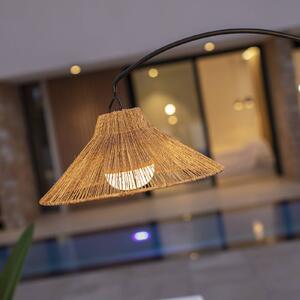 Newgarden Niza LED stojací lampa, vnitřní/venkovní, 168 cm