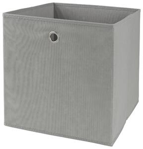 SKLÁDACÍ KRABICE, kov, textil, karton, 32/32/32 cm Landscape - Boxy do regálů & krabice do regálů