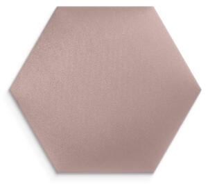 Čalouněný panel - Šestiúhelník - 30x26cm Barva: Béžová
