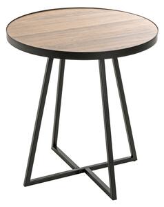 Přístavný stolek CATANIA 2 dub bologna/černá