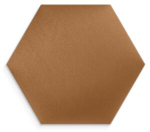 Čalouněný panel - Šestiúhelník - 40x35cm Barva: Med