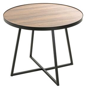 Přístavný stolek CATANIA 1 dub bologna/černá