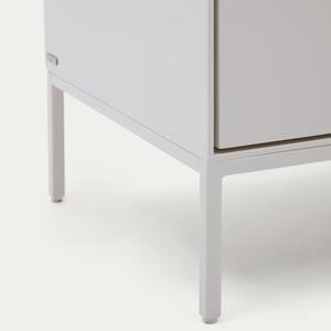 Bílý lakovaný noční stolek Kave Home Vedrana 60 x 40 cm