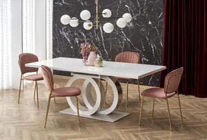 Luxusní jídelní stůl Hema1964, bílý