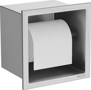 Mexen X-Wall-P držák na toaletní papír, inox
