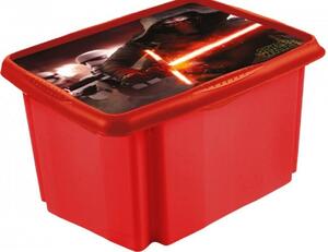 Keeeper Box na hračky Star Wars 45 l - červený