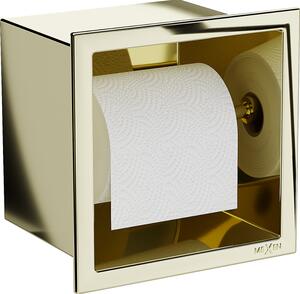 Mexen X-Wall-P držák na toaletní papír, Zlatá