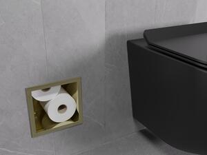 Mexen X-Wall-B zásobník toaletního papíru, Zlatá