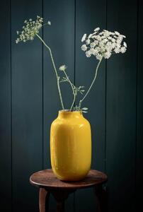Pip Studio Váza 30cm, žlutá (dekorační váza)