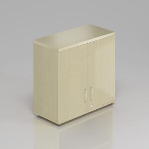 NABYTEK-DESIGNOVY.CZ - SN282 12 - Kancelářská skříň nástavbová Komfort, 80x38,5x75 cm, dveře 2/2, javor