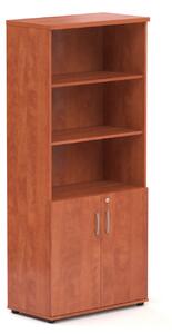 NABYTEK-DESIGNOVY.CZ - S582 03 - Kancelářská skříň Komfort, 80x38,5x183,5 cm, dveře 2/5 , calvados
