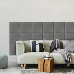 PIPPER | Čalouněný panel - Čtverec - 30x30cm Barva: Světle šedá