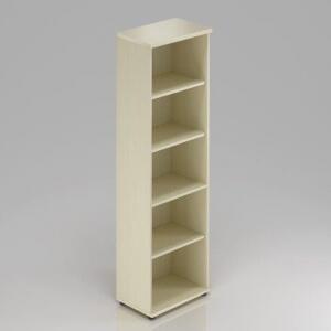 NABYTEK-DESIGNOVY.CZ - Kancelářský regál KOMFORT, 40×38,5×183,5 cm, bez dveří, javor – S540 12