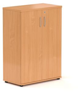 NABYTEK-DESIGNOVY.CZ - S383 11 - Kancelářská skříň Komfort, 80x38,5x113 cm, dveře 3/3 , buk