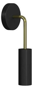 Kovová nástěnná lampa s ramenem Fermaluce Metal E Barva: černá, Žárovka: bez žárovky
