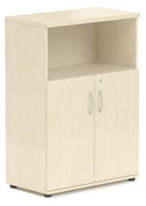 NABYTEK-DESIGNOVY.CZ - S382 12 - Kancelářská skříň Komfort, 80x38,5x113 cm, dveře 2/3 , javor