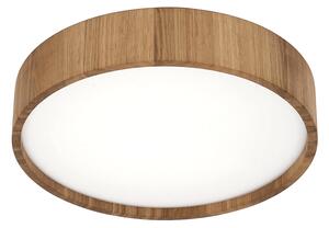 Světlo z dubu 40W, výroba v ČR, stropní svítidlo TURNN 40W, vyrobené ručně z dubového dřeva Teplá bílá 3000 K