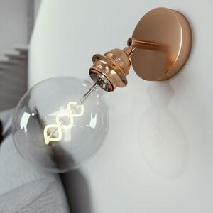 Kovová nástěnná lampička s kloubem Fermaluce Metal E27 - s úchytem pro stínidlo Barva: perleťově černá, Žárovka: bez žárovky