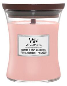 Vonná svíčka WoodWick - Pressed Blooms & Patchouli 275g/55 - 65 hod