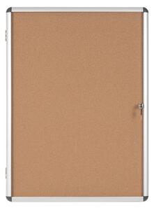 Korková informační vitrína, 720 x 980 mm