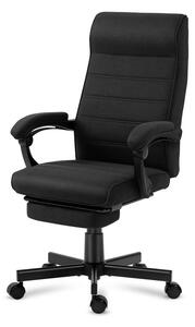 Huzaro Kancelářská židle Boss 4.4 s výsuvnou podnožkou - černá